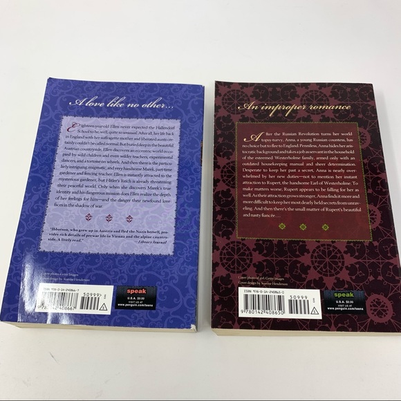 (2) A Countess Below Stairs and A Song For Summer by Eva Ibbotson Historical YA - Picture 3 of 10